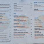 Menu Beach And Friends Essaouira September 2023 364517-330600